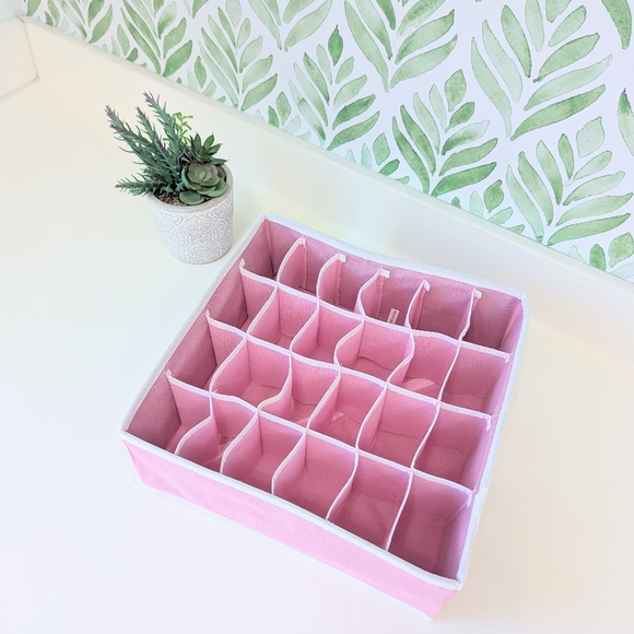 Pink Drawer Organizer Insert - Picture 1 of 5